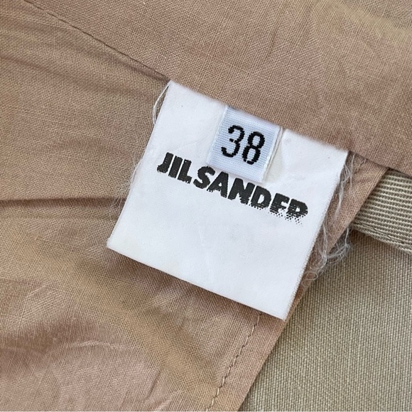 Jil Sander beige 1 button blazer cotton size 38 or S/XS pockets long sleeve - Picture 14 of 16